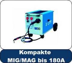 Kompakte MIG / MAG bis 180A
